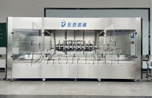 直線式食用油灌裝機灌裝精度怎么調?學會了真的很重要